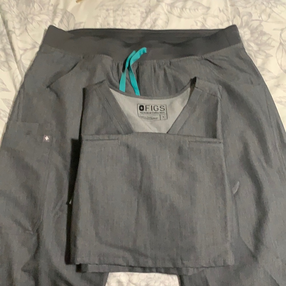 Figs scrub set - Graphite